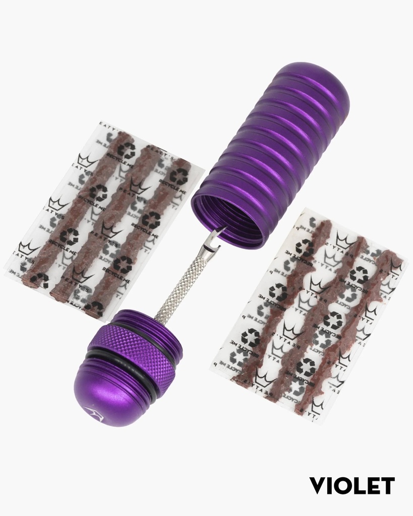 Peatys - Holeshot Tubeless Puncture Plugger Kit-Violet