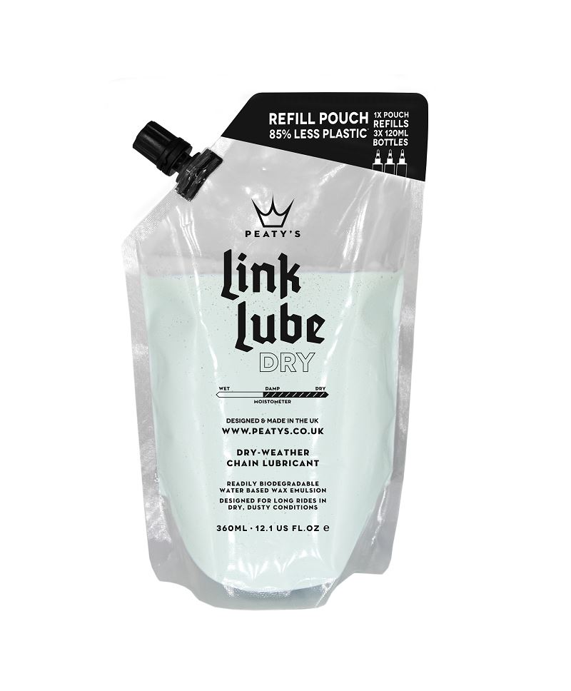 Peatys - Link Lub Dry Refill Pouch - 360ml