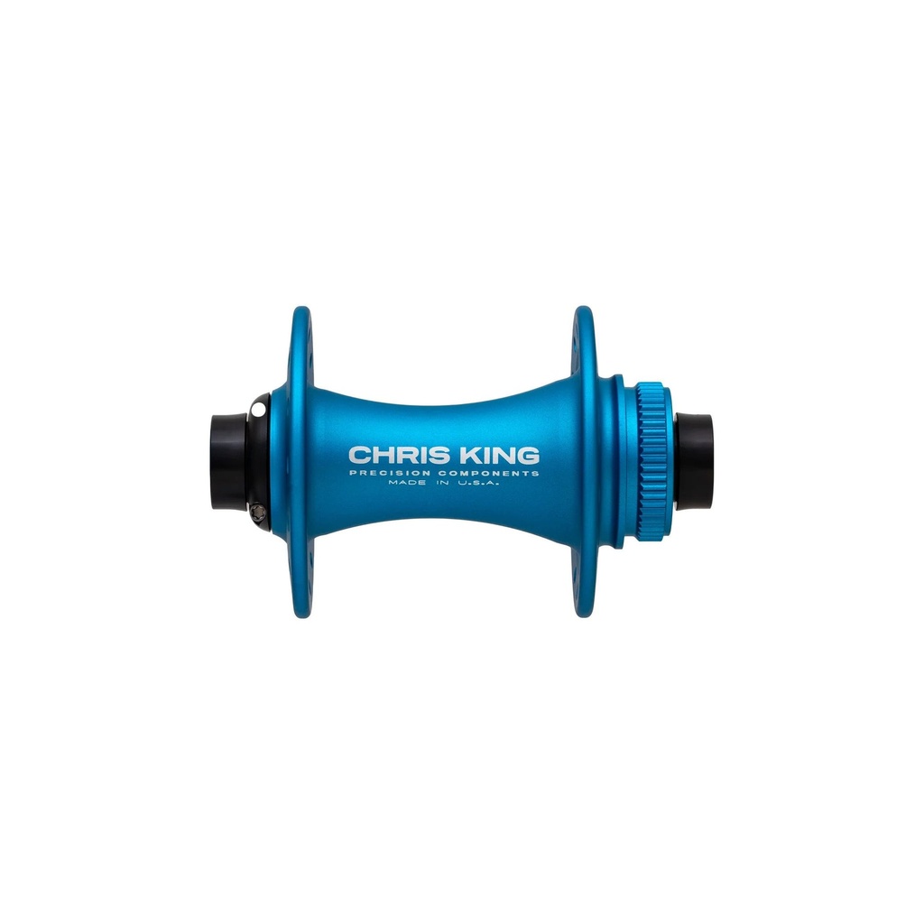 Chris King- Front Hub-6B-32H-Matte Turquoise-110x15