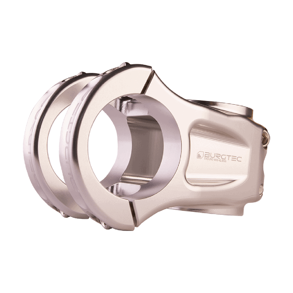 Burgtec - Enduro MK3 Stem - 35 Clamp - 50mm Reach - Rhodium Silver