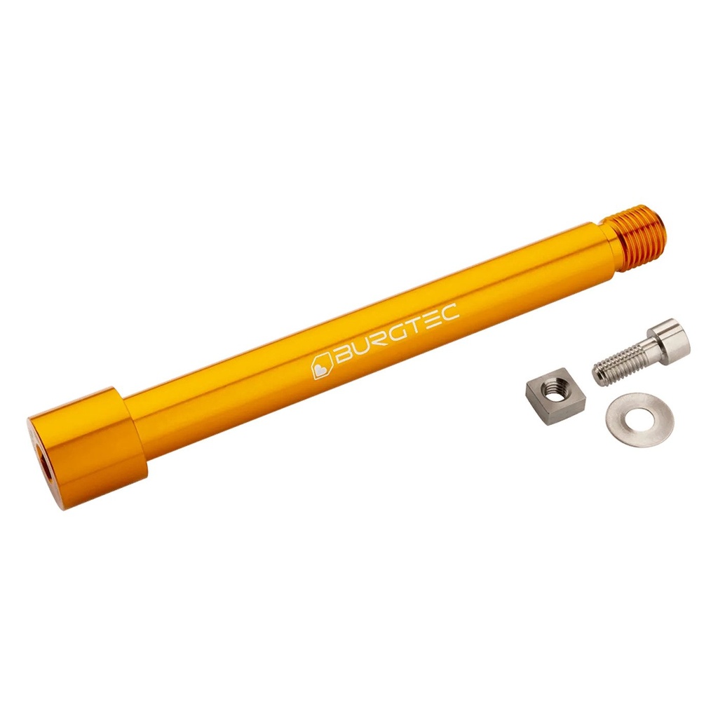 Burgtec - Fox 36/38 2021+ Fork Axle - Iron Bro Orange