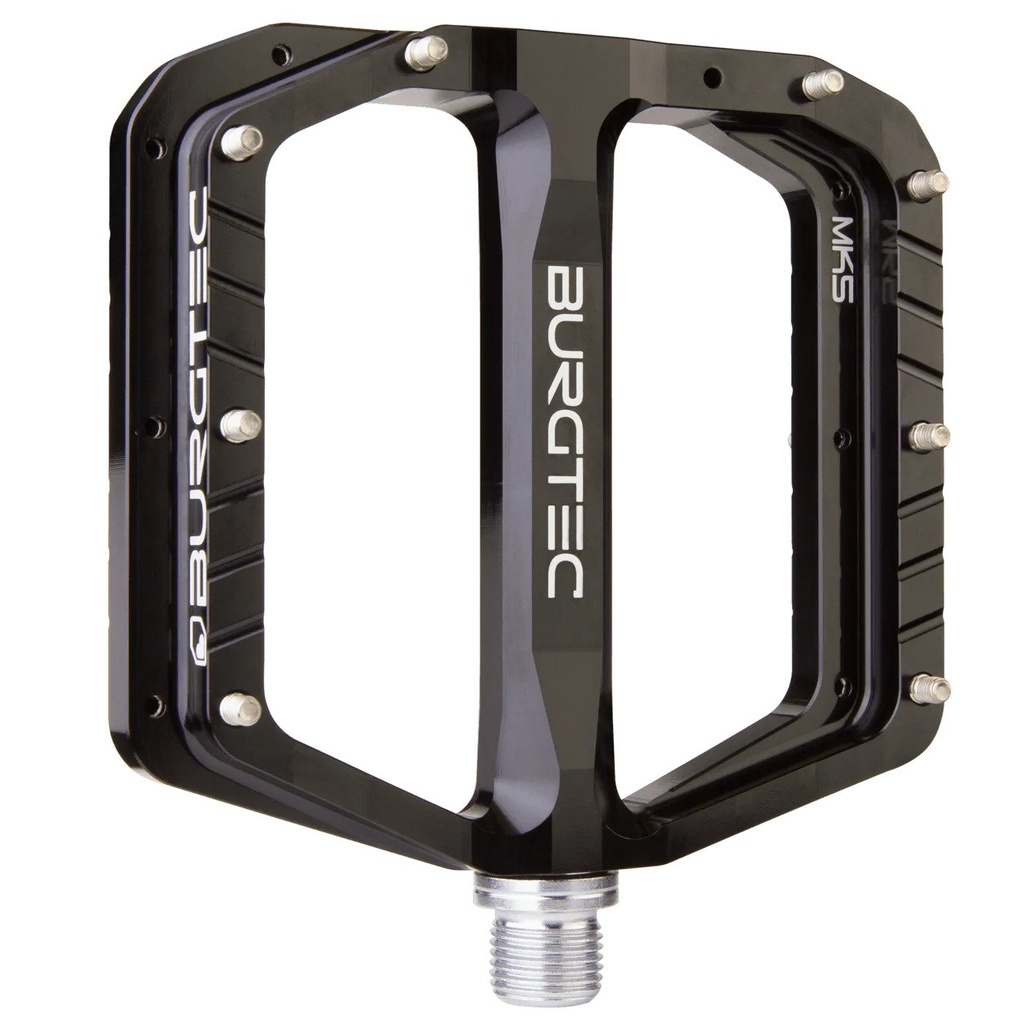 Burgtec - Penthouse Flat MK5 Pedals - Burgtec Black