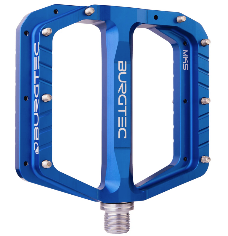 Burgtec - Penthouse Flat MK5 Pedals - Deep Blue