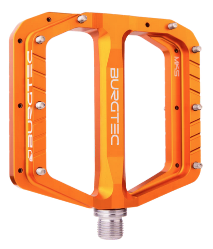 Burgtec - Penthouse Flat MK5 Pedals - Iron Bro Orange