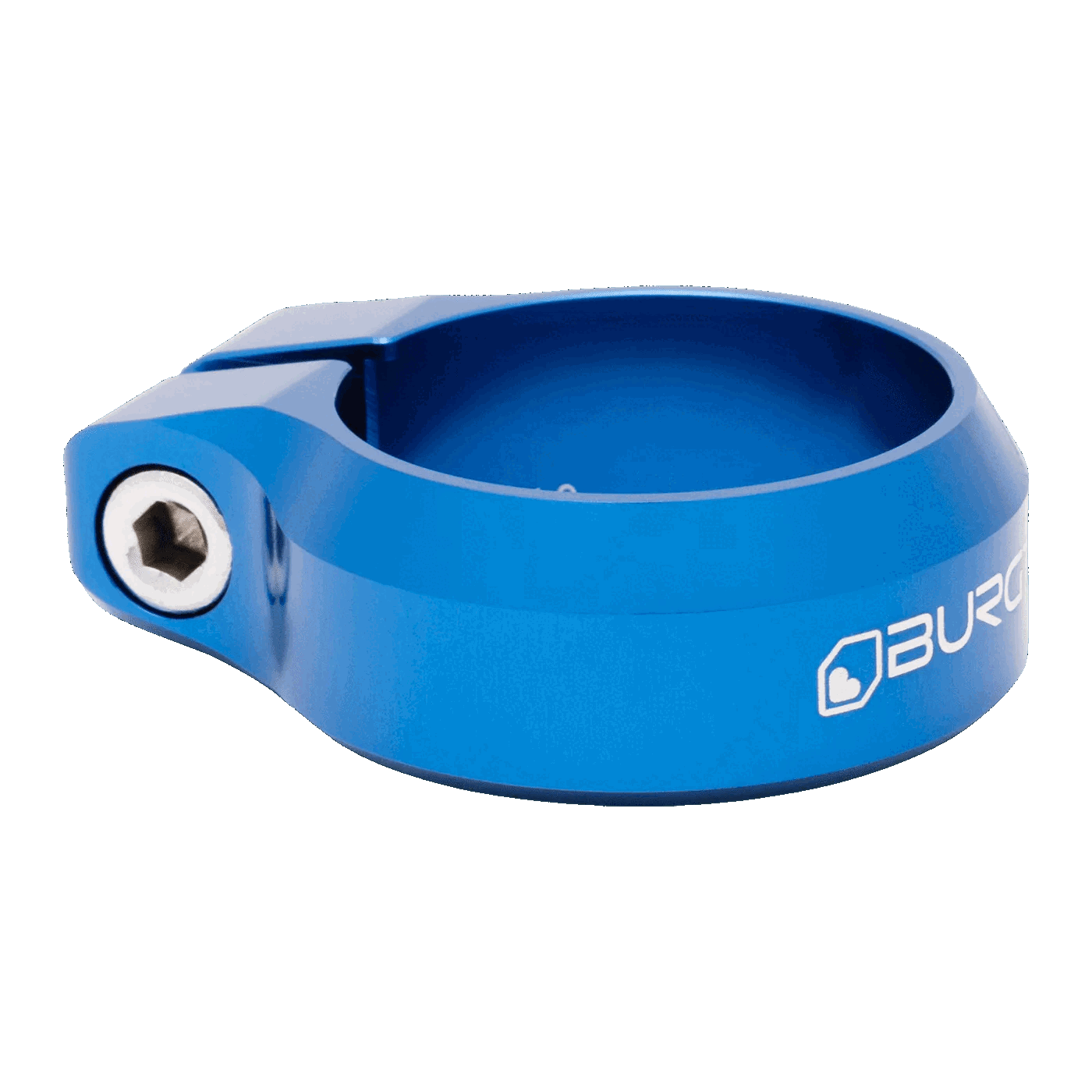 Burgtec - Seat Clamp - 34.9mm Diameter - Deep Blue