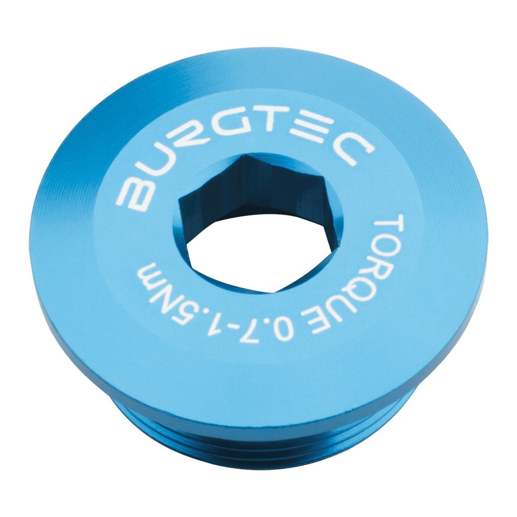 Burgtec - Shimano Crank Bolt - Deep Blue