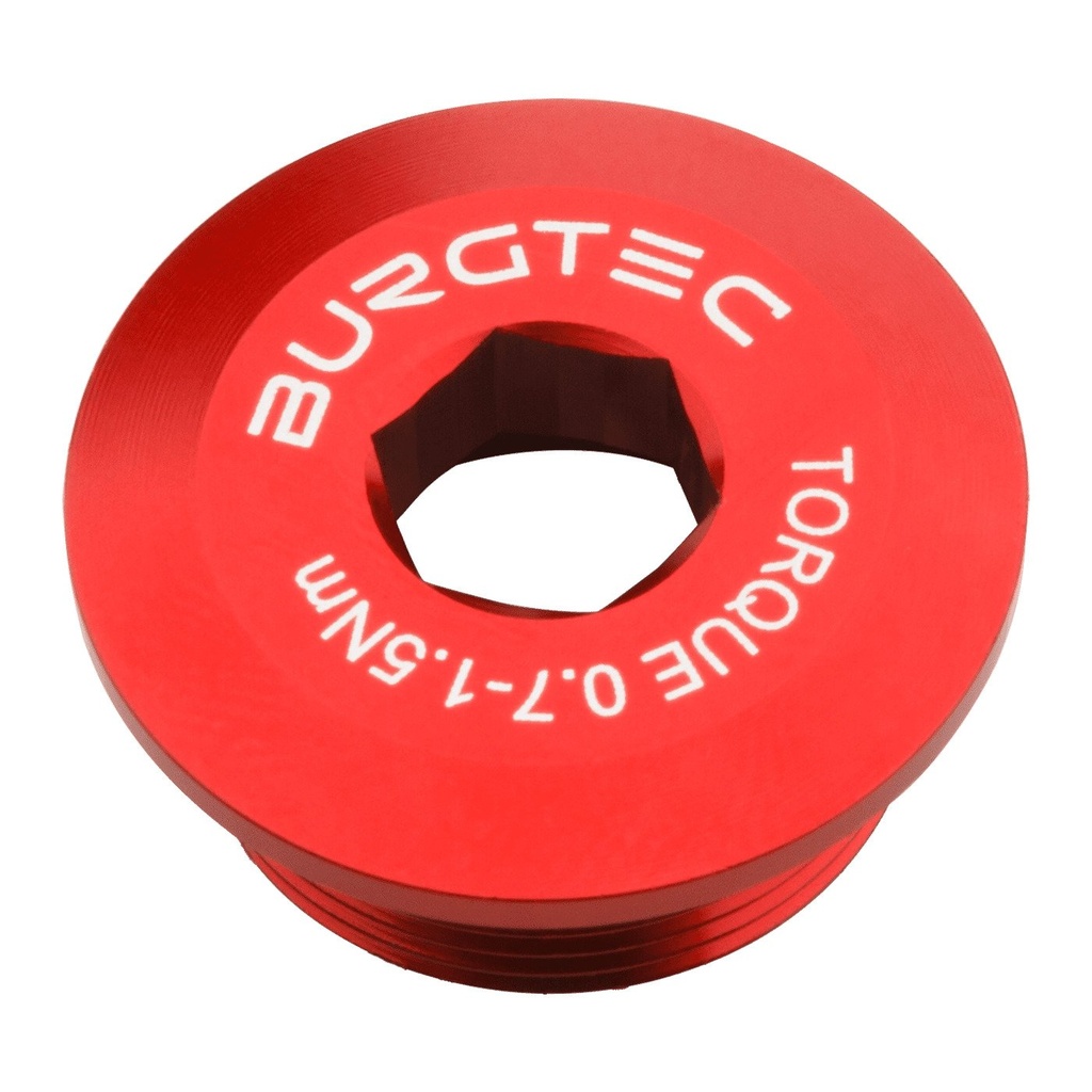 Burgtec - Shimano Crank Bolt - Race Red