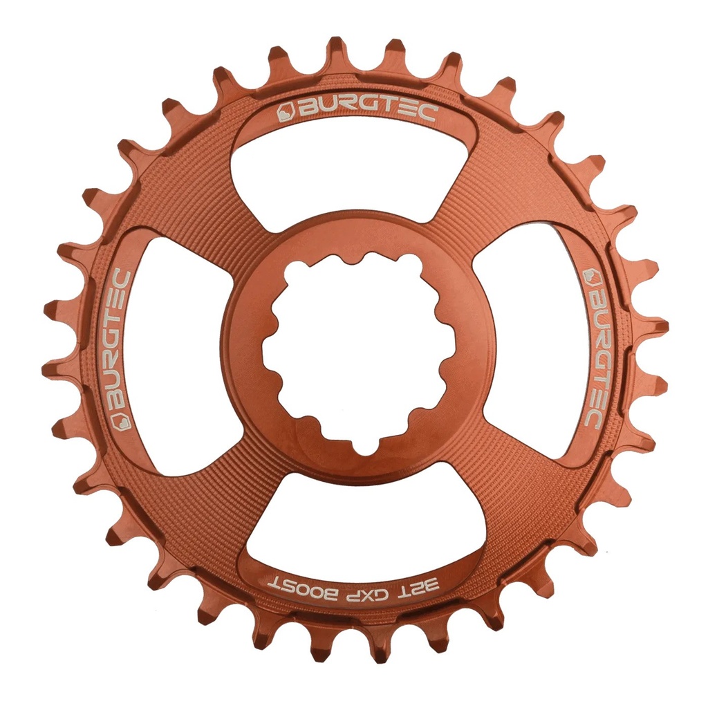 Burgtec - Sram Boost 3mm Offset Thick Thin Chainring - 32T - Kash Bronze