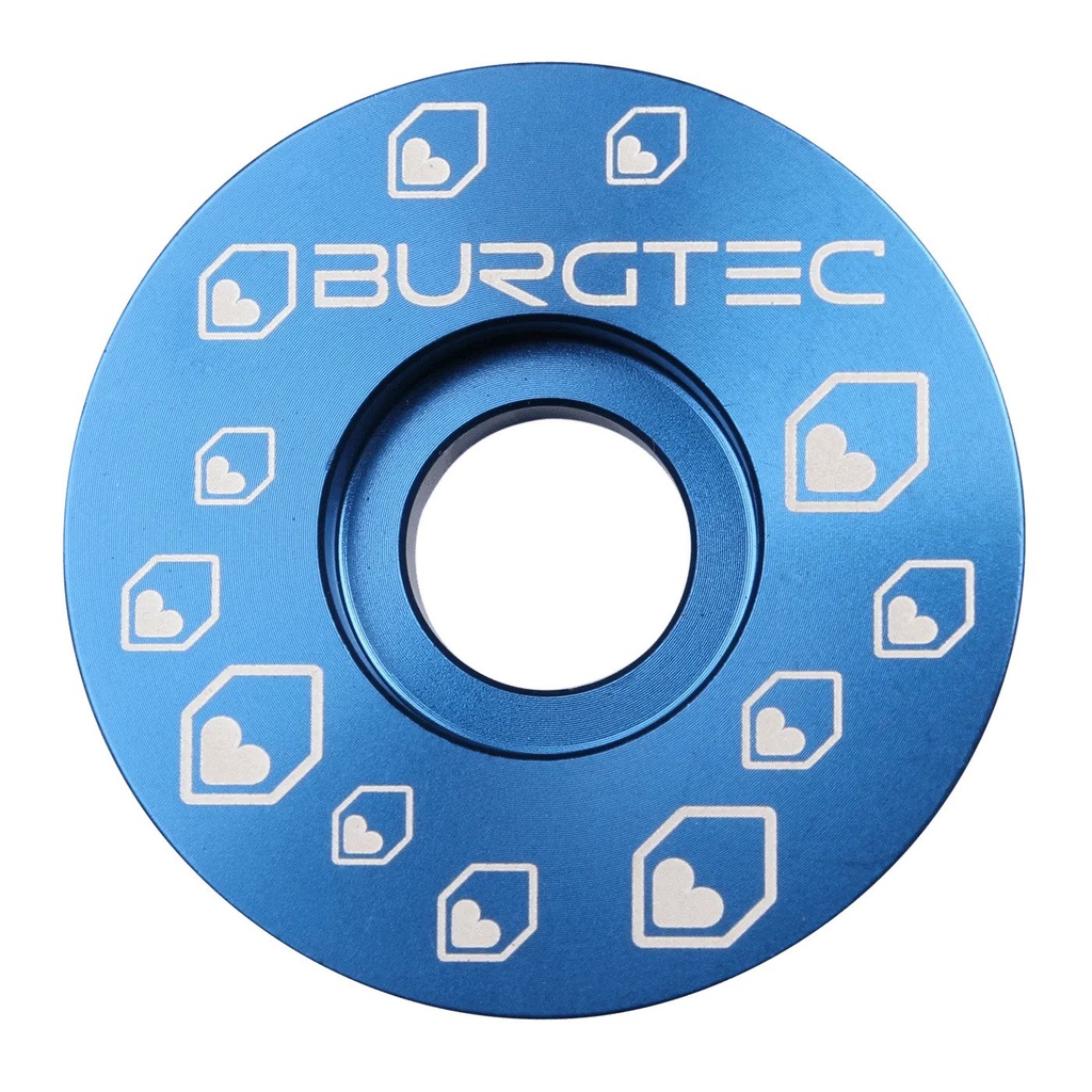 Burgtec - Top Cap - Deep Blue