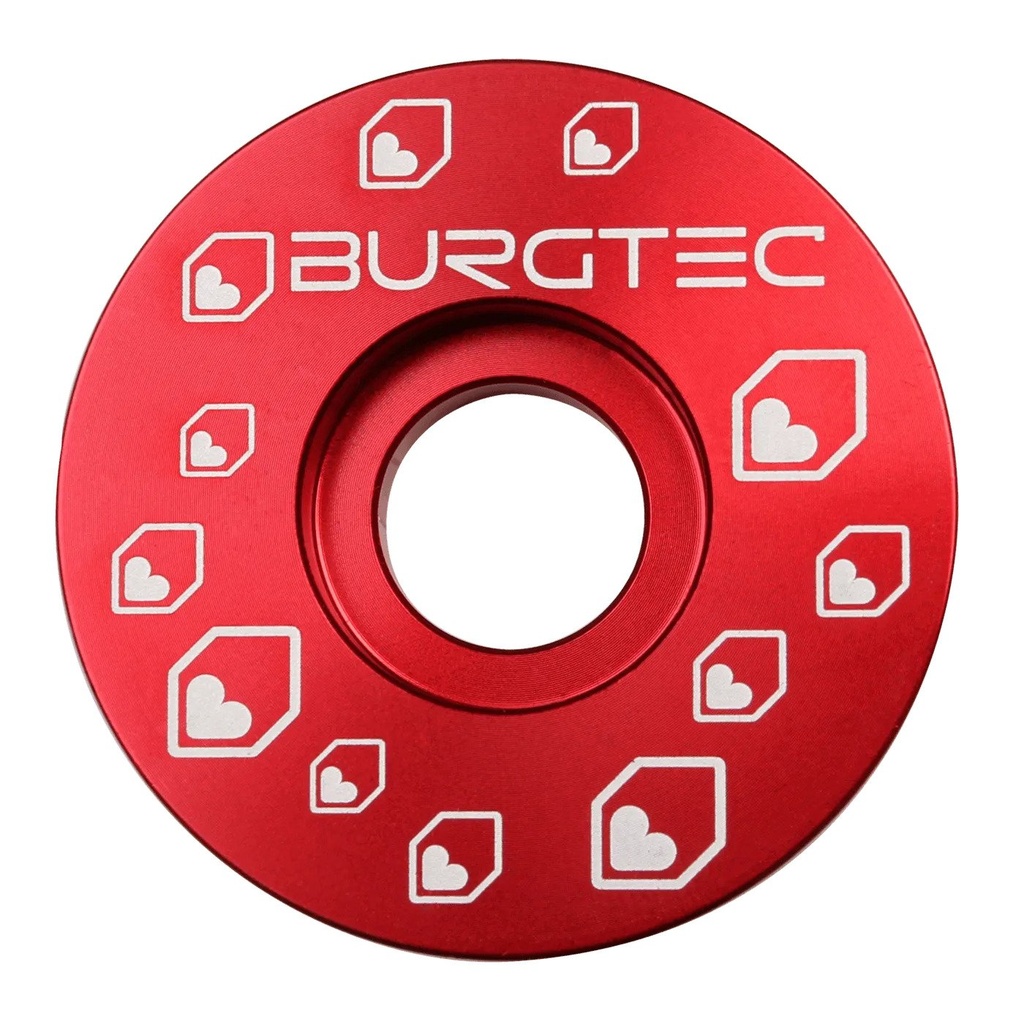 Burgtec - Top Cap - Race Red