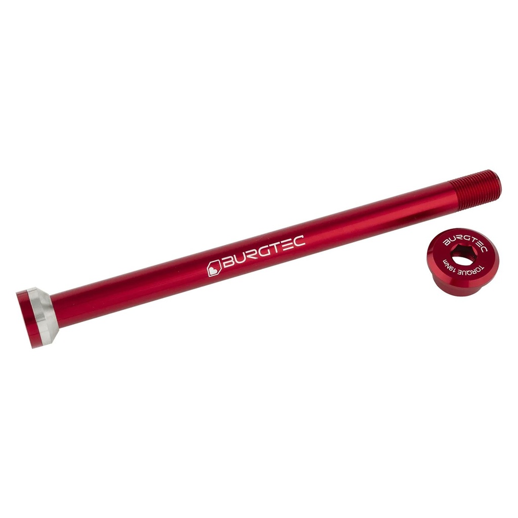 Burgtec - Transition 171mm Rear Axle - Race Red