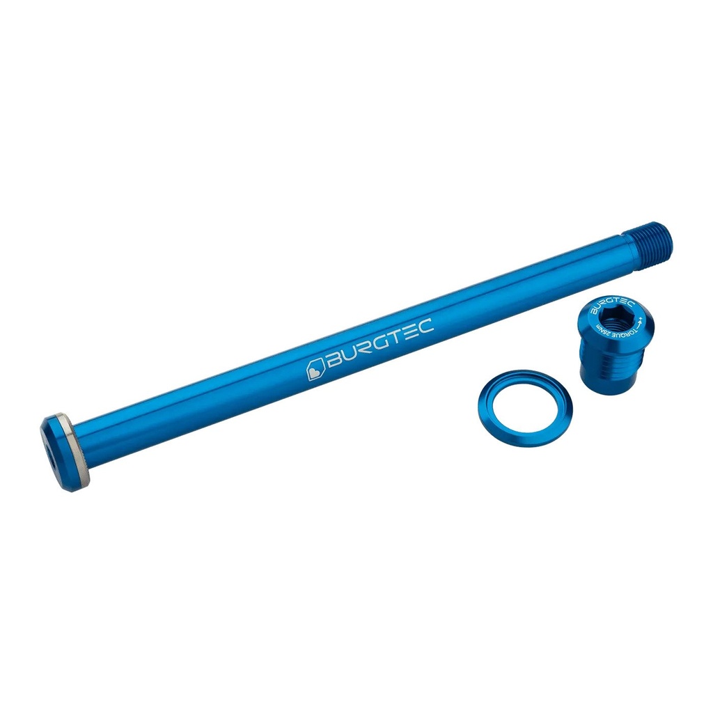 Burgtec - Yeti 174mm Rear Axle - Deep Blue