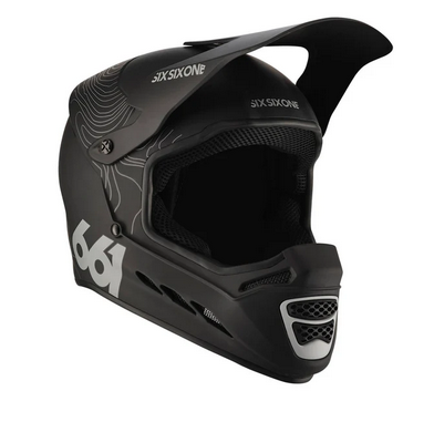 SixSixOne - Casco Full Face Reset Contour Black-XS