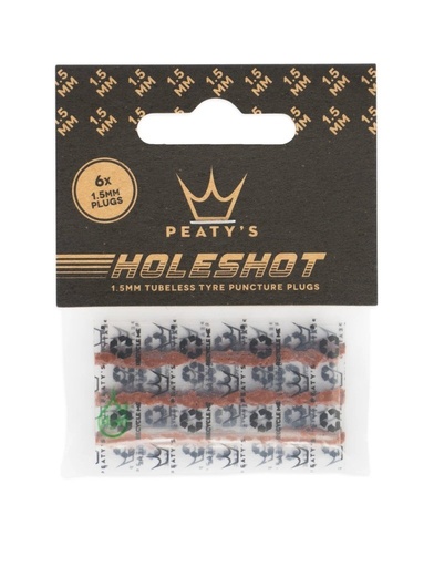 [PPR-TPP-RP1-12] Peatys - Holeshot Tubeless Puncture Plugger Refill Pack-1.5mm