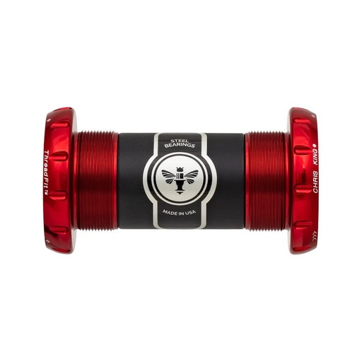 [ABR1] Chris King- Bottom Bracket-ThreadFit 30-Red