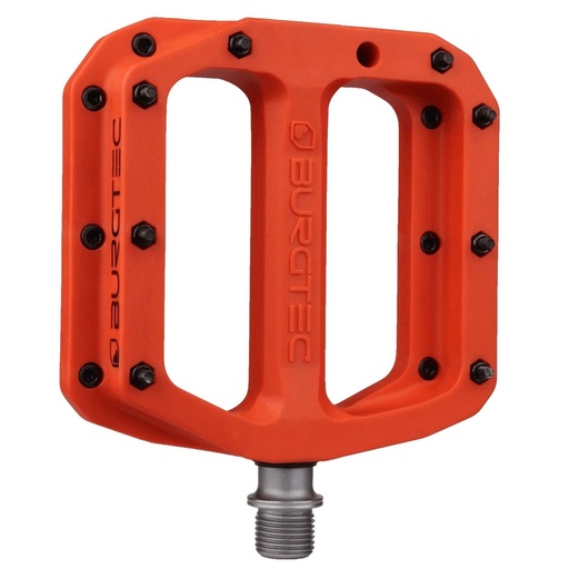 [1506] Burgtec - MK4 Composite Pedals - Iron Bro Orange