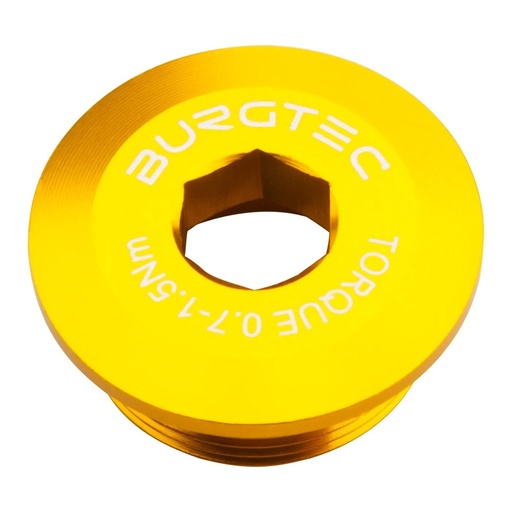 [9528] Burgtec - Shimano Crank Bolt - Burgtec Bullion Gold