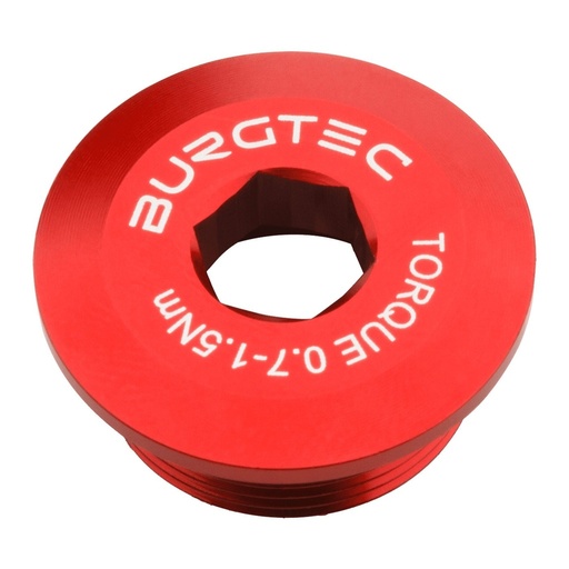 [9522] Burgtec - Shimano Crank Bolt - Race Red