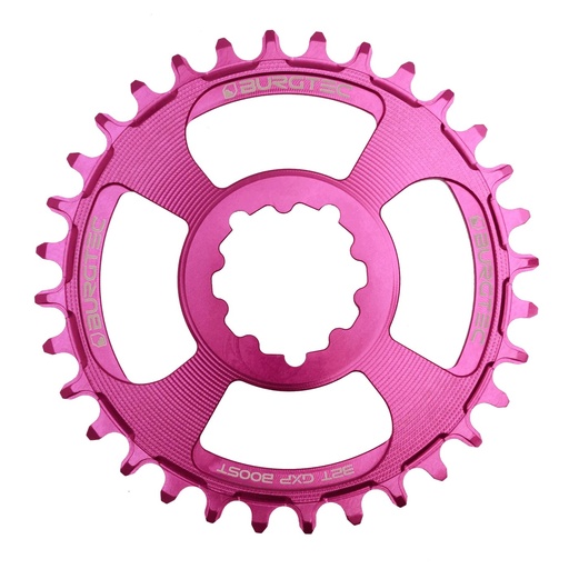 [8275] Burgtec - Sram Boost 3mm Offset Thick Thin Chainring - 32T - Purple Rain