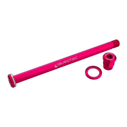 [10279] Burgtec - Yeti 174mm Rear Axle - Toxic Barbie Pink