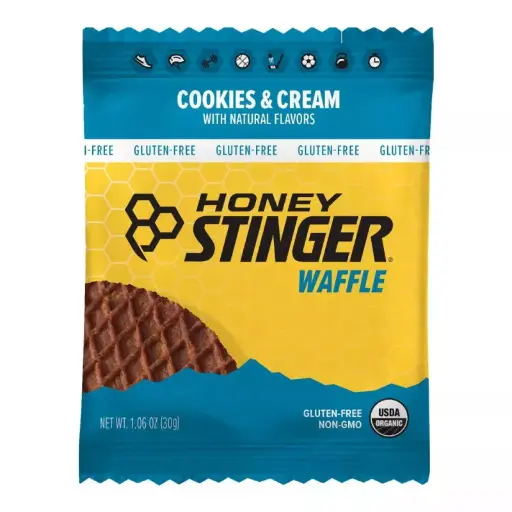 [810815025330] Honey Stinger Waffle Gluten Free Cookies & Cream