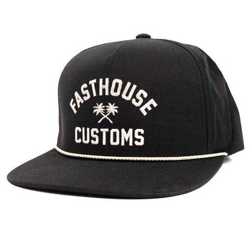 [6378-0008] HAVEN HAT FASTHOUSE BLACK ONE SIZE