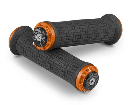 [PROSERIESGRAPHITE/ORANGE] REVGRIPS - PRO SERIES ERGONOMIC GRIP SYSTEM GRAPHITE/ORANGE RG4