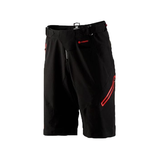 [42308-001-28] 100% - Shorts 100% Airmatic Black Red, 28